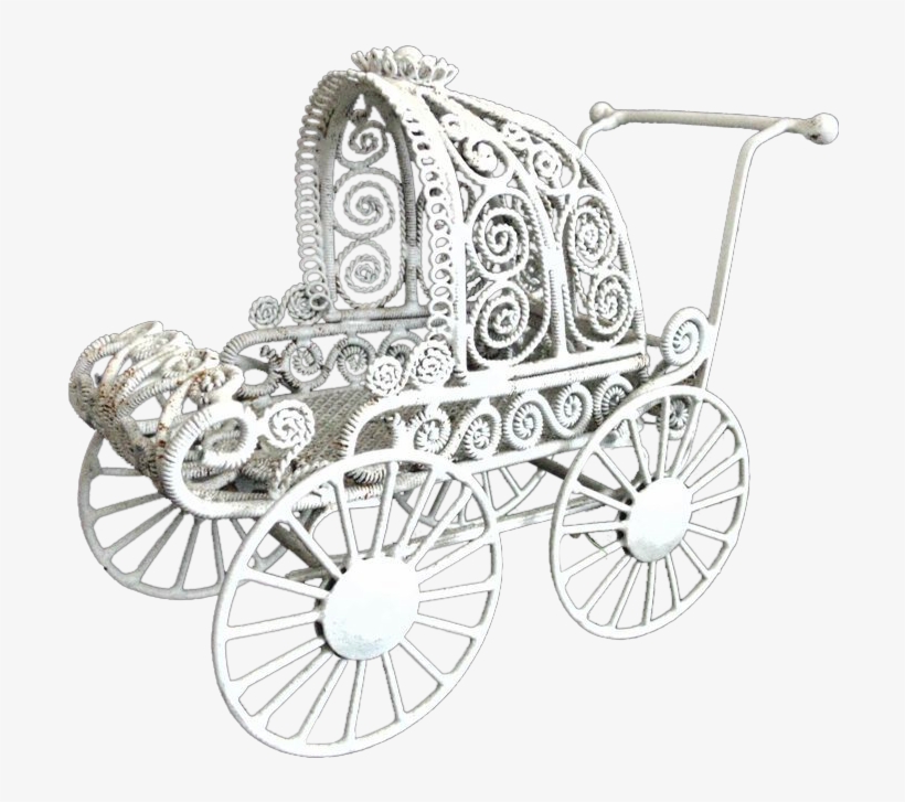 699 X 699 4 - Pram Vintage Black And White, transparent png download