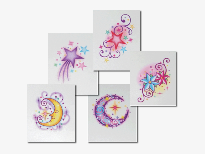 Princess Wand Pretty Tattoos - Circle, transparent png download
