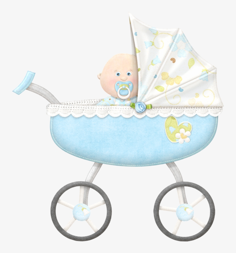 ϦᎯϧy ‿✿⁀ Clipart Boy, Baby Clip Art, Kids Scrapbook - Baby Carriage, transparent png download