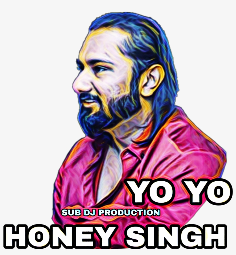 Yo Yo Honey Singh Png Sticker, transparent png download