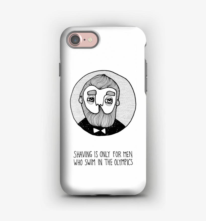 Shaving Is Only Case Iphone 7 Tough - Mobile Phone Case, transparent png download