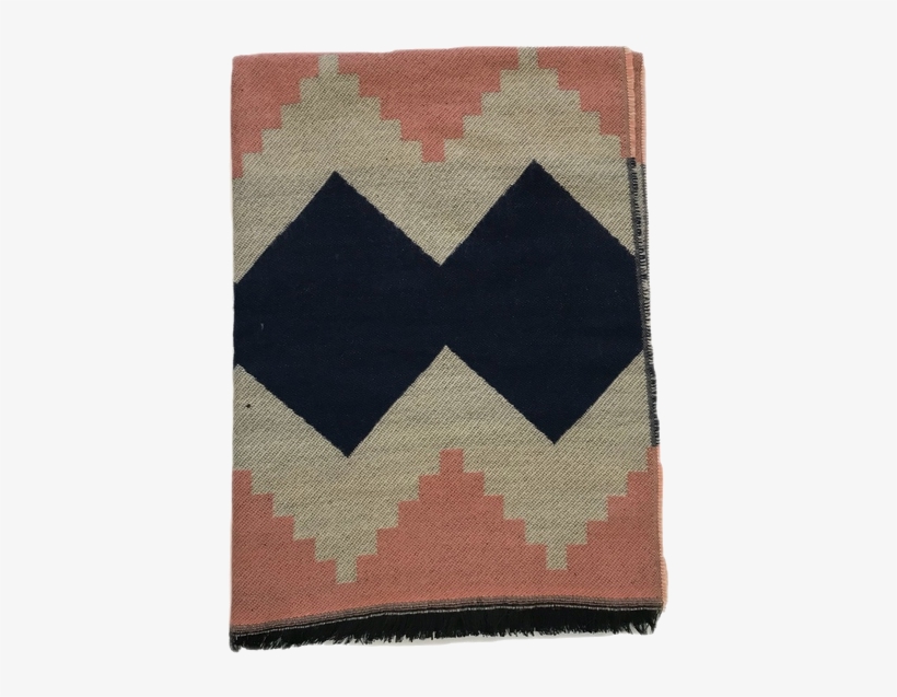 Geometric Winter Scarf - Patchwork, transparent png download