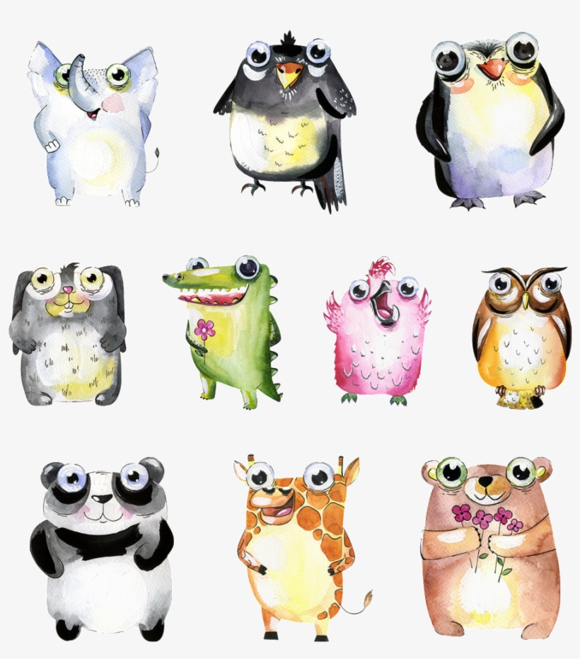 Cartoon Animal Transparent Decorative - Cartoon, transparent png download