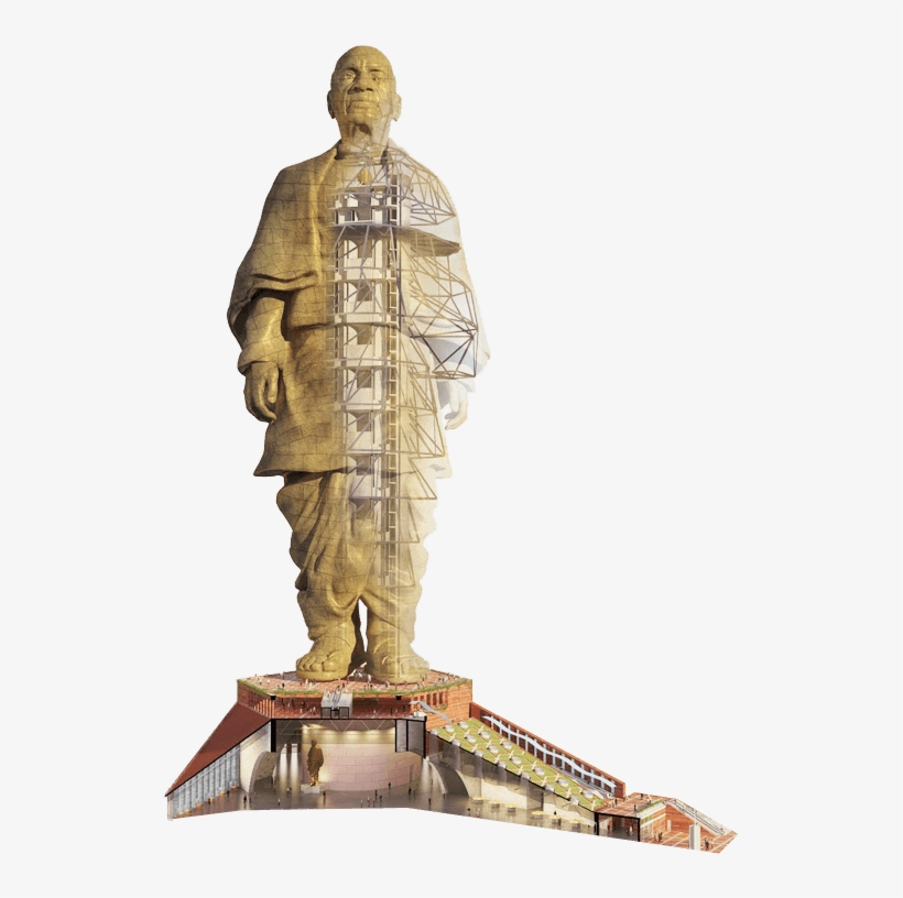 Satute Of Pride - Statue Of Unity Inside, transparent png download