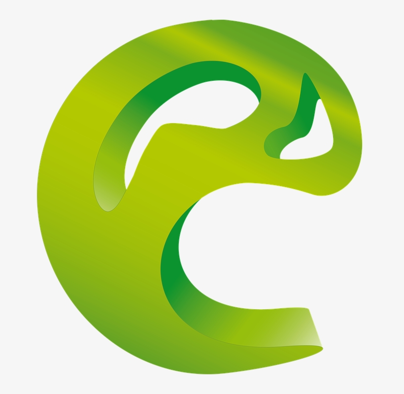 Free Illustration Circle Logo C Letter Abstract - Abstract Green Circle Png, transparent png download