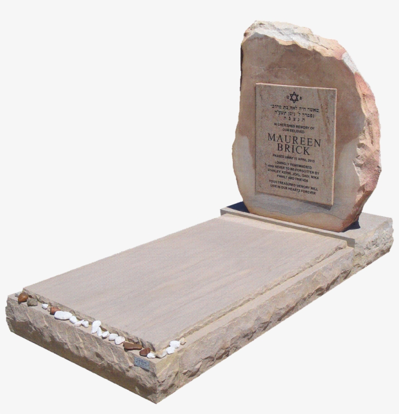 Sandstone Tombstone - Headstone, transparent png download