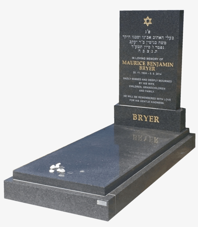 Single Tombstone - Headstone, transparent png download