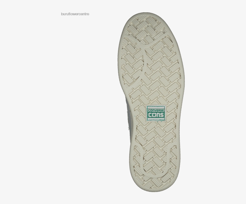 Buy Converse Pro Leather Lp Ox White Dust/green White - Skate Shoe, transparent png download