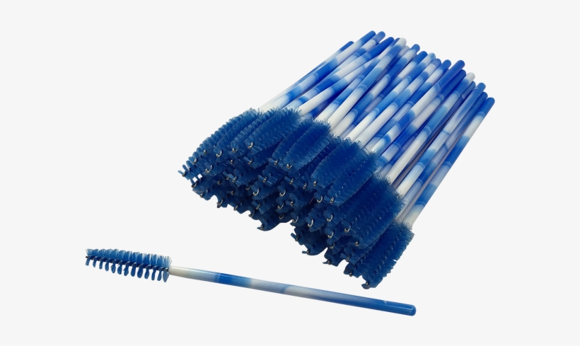 Blue Swirl Mascara Brushes - Toothbrush, transparent png download