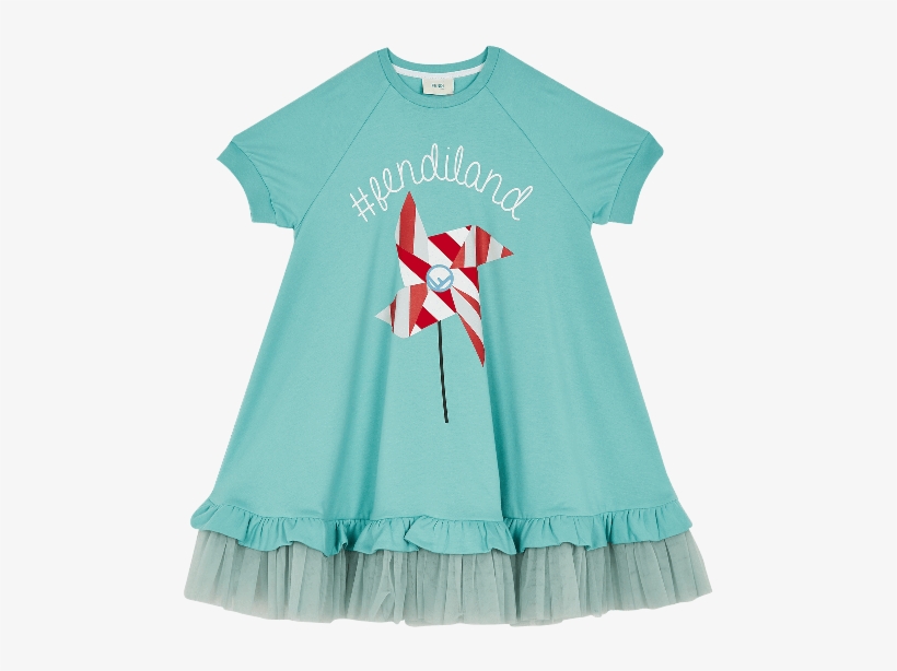 Blue Carnival Tulle Dress - Girl, transparent png download