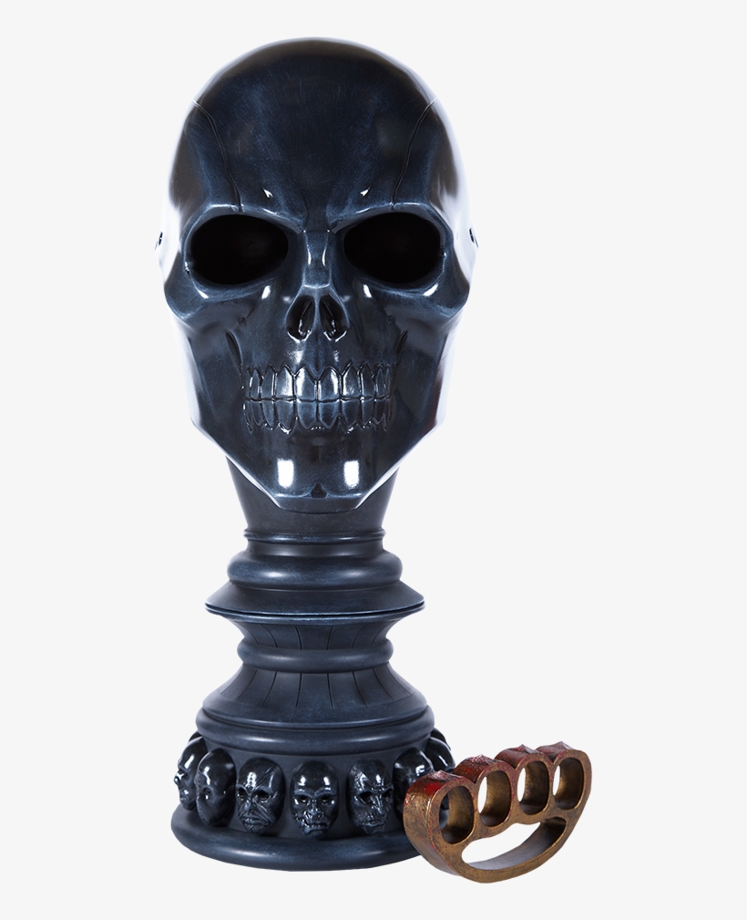 Triforce Black Mask Arsenal Prop Replica - Black Mask Arkham Origins Mask, transparent png download