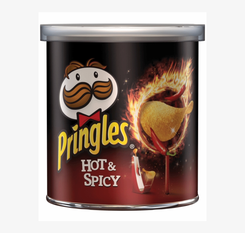 5053990107292 - Pringles Hot N Spicy 40g, transparent png download
