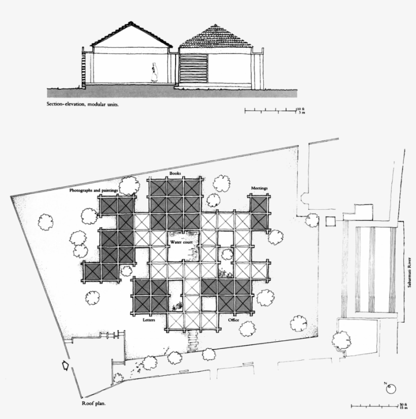 This Document Is Embedded In - Charles Correa Gandhi Smarak Sangrahalaya, transparent png download