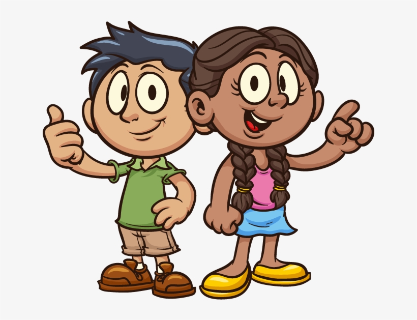 Memories Clipart School ~ Frames ~ Illustrations ~ - Cartoon Kids, transparent png download