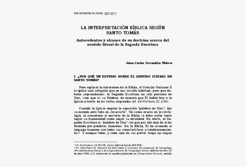 La Interpretación Bíblica Según Santo Tomás Juan Carlos - Leprit Para Que Sirve, transparent png download