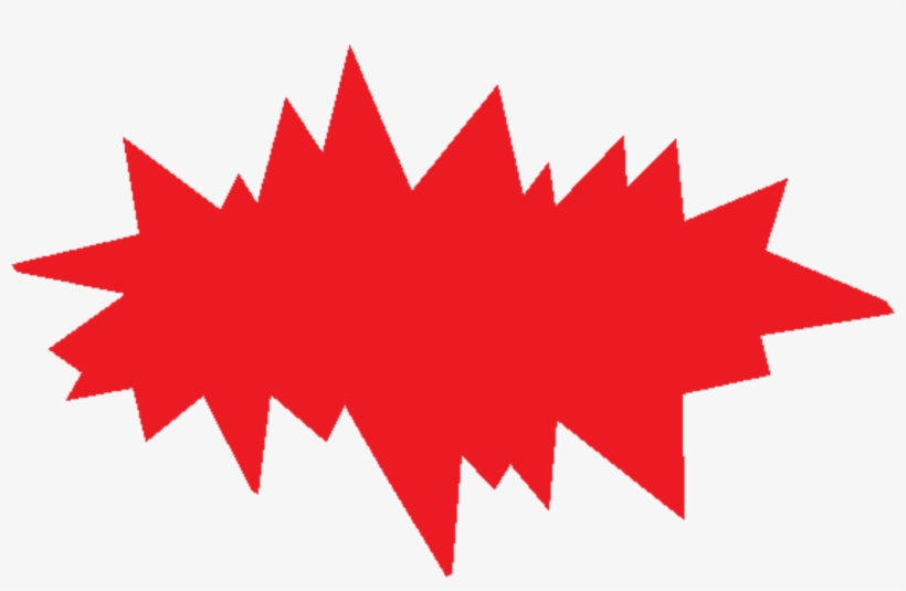 Red Burst Png - Animated New, transparent png download