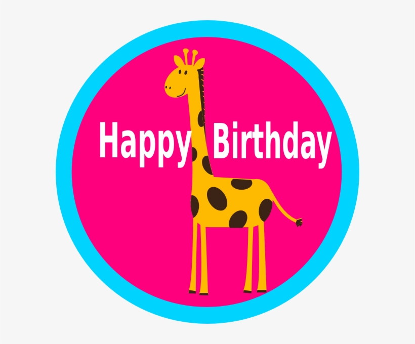 Giraffe Cupcake Toppers, transparent png download