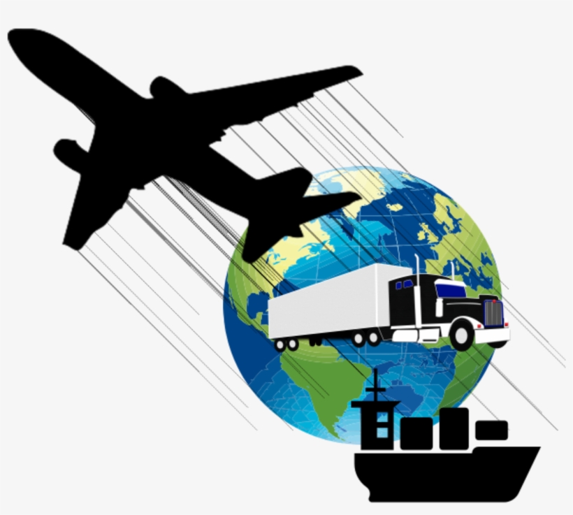 Plane Clipart Transportation - Airplane Silhouette, transparent png download