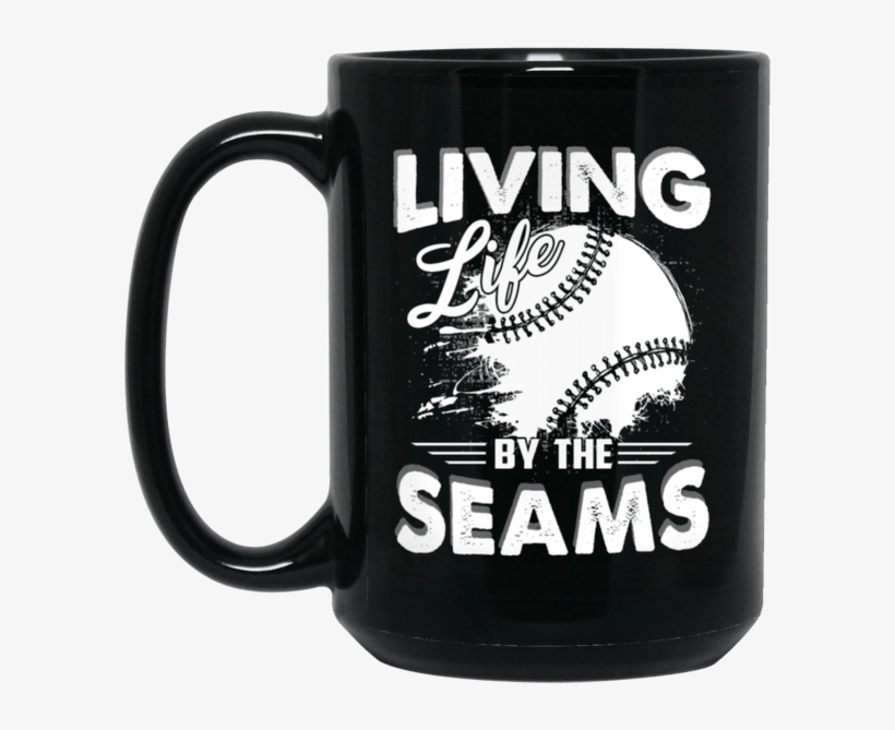 Black Mug Funny Baseball Coffee Mugs - Beer Stein, transparent png download