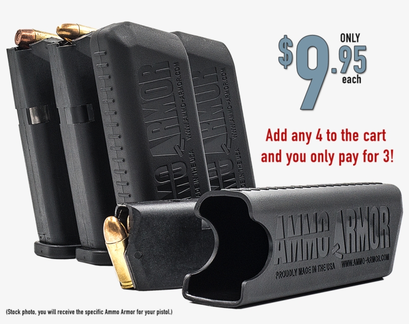 Midnight Black Ammo Armor - Smith & Wesson M&p, transparent png download