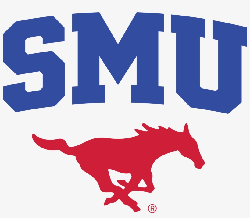 Red And Blue - Smu Mustangs, transparent png download