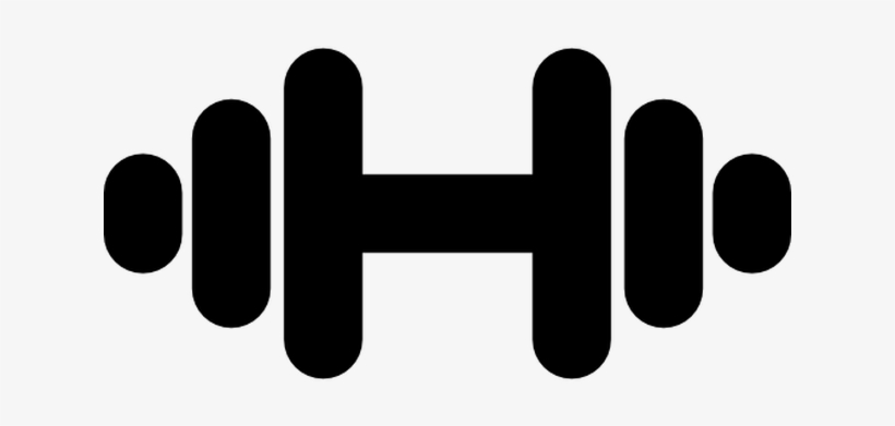 Dumbbell Variant Outline Free Vector Icons Designed - Fit Foods Logo, transparent png download