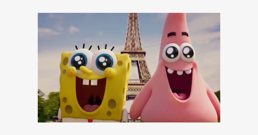 Un Espectacular Delirio Submarino - Spongebob The Movie Out Of Water Spongebob, transparent png download