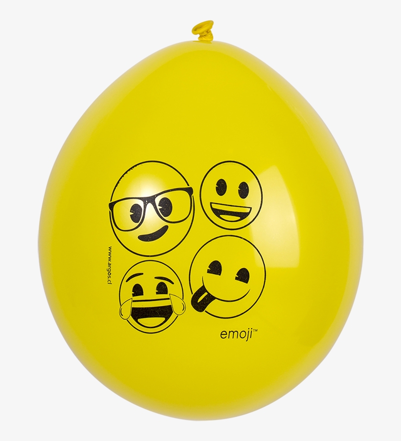Cotillon Emoji Globo Amarillo - Smiley, transparent png download