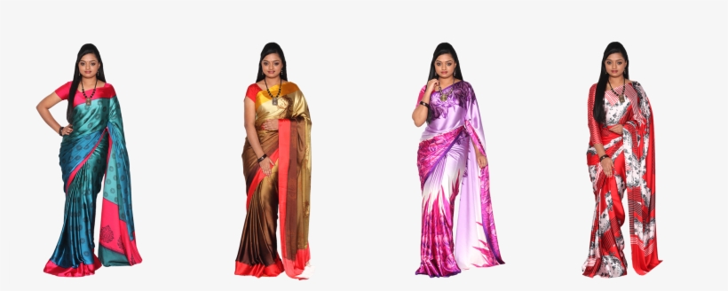 Shopping Zone Manjuma Crepe Silk Sarees Collections, transparent png download