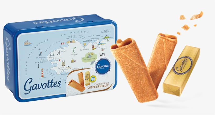 Coffret Escapades, Crêpe Dentelle Nature - Gavottes Biscuits, transparent png download