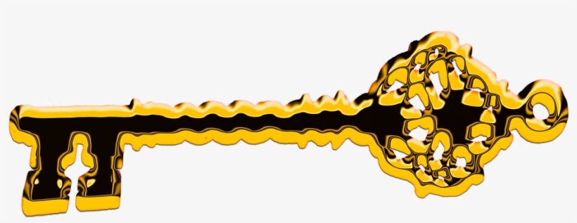 Key Gold Golden - Chave De Ouro Png, transparent png download