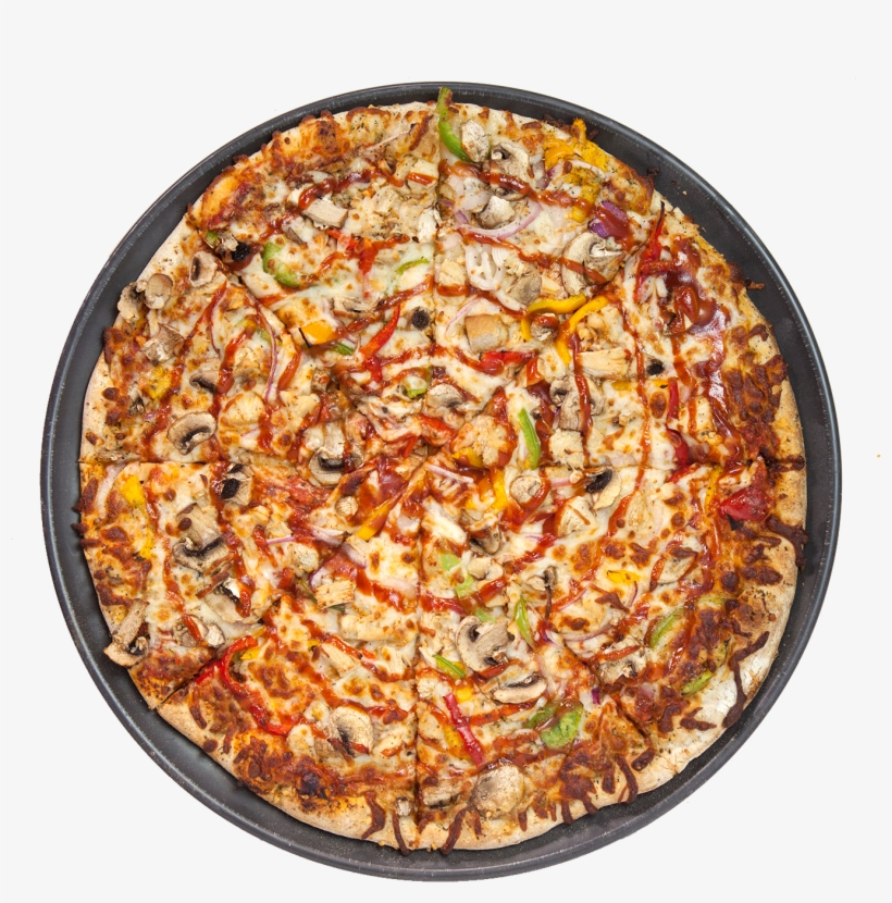 Bbq Chicken Pizza - California-style Pizza, transparent png download