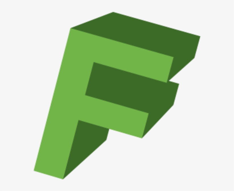 Letra F En 3d Png, transparent png download
