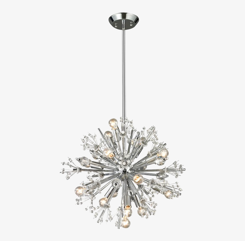 Img - Elk Starburst Chandelier, transparent png download