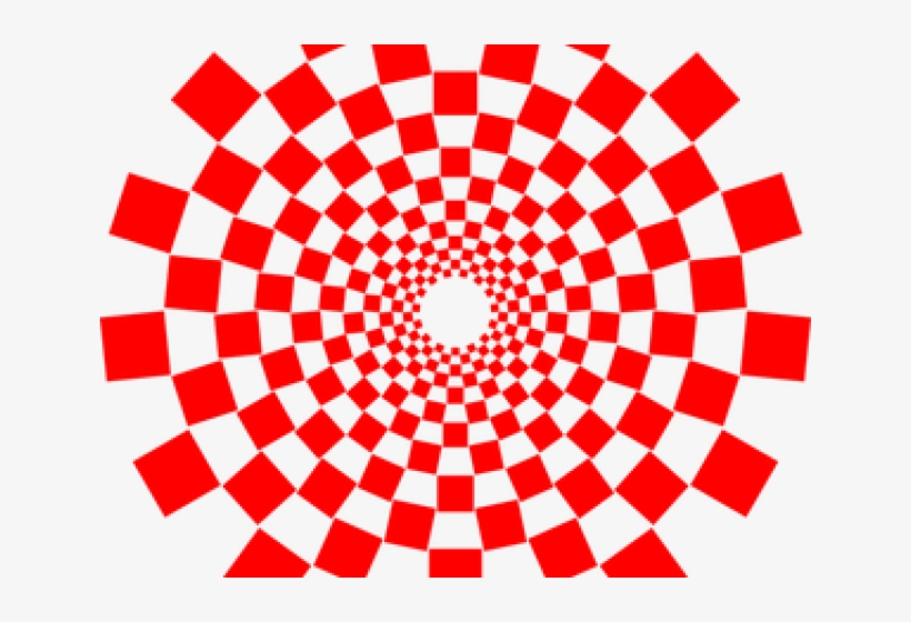 Optical Clipart Lattice - Optical Illusion In Maths, transparent png download