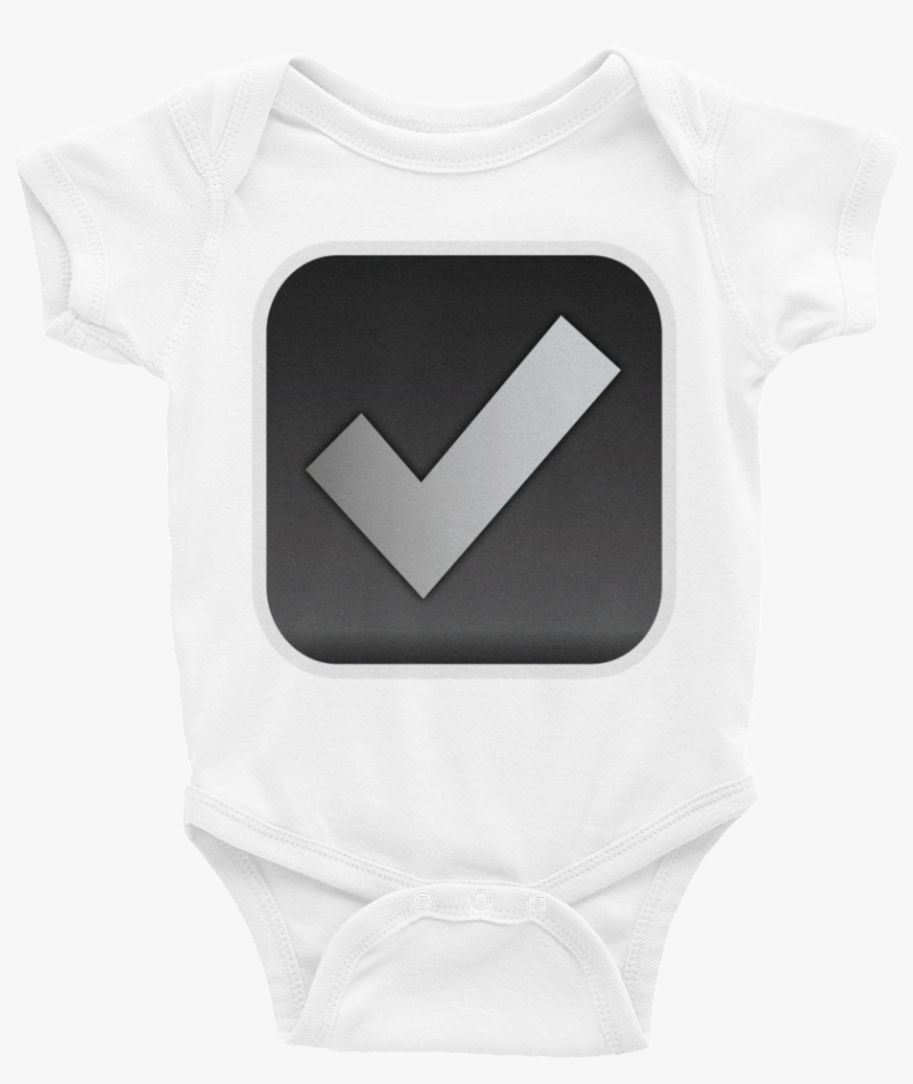 Emoji Baby Short Sleeve One Piece - Triangle, transparent png download