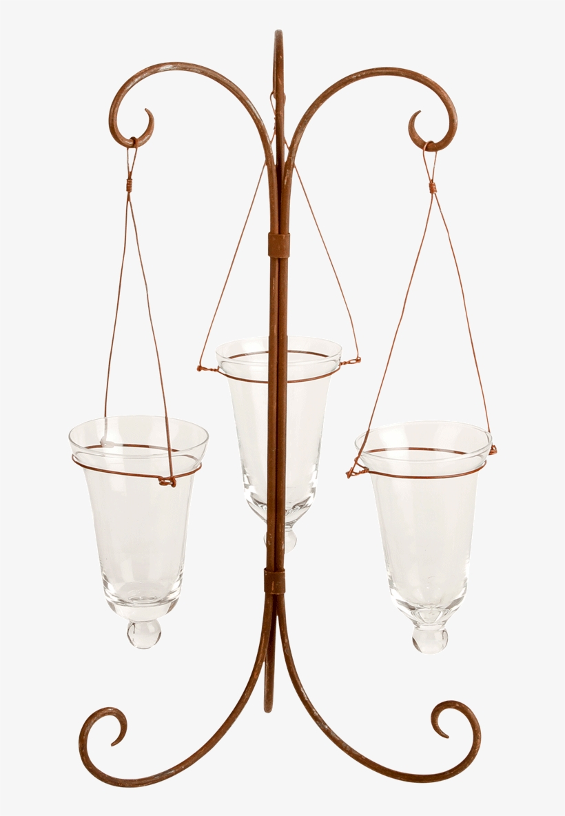 Iron Candelabra - Chandelier, transparent png download