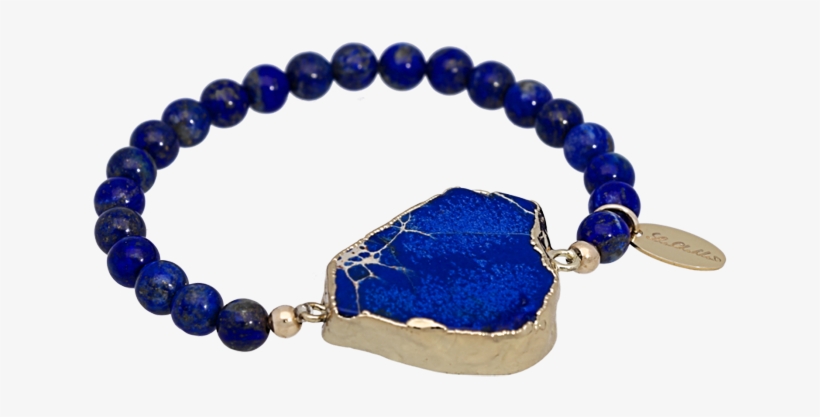 Lapis Lazuli Sea Sediment Bracelet - Bracelet, transparent png download