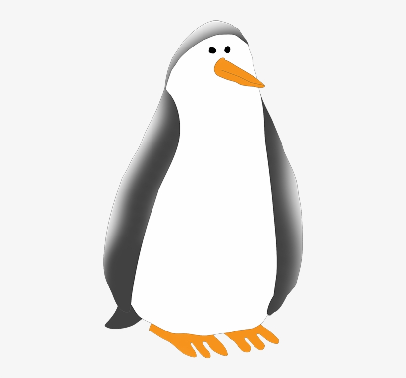 Cute Strange Penguin Clipart - Adã©lie Penguin, transparent png download