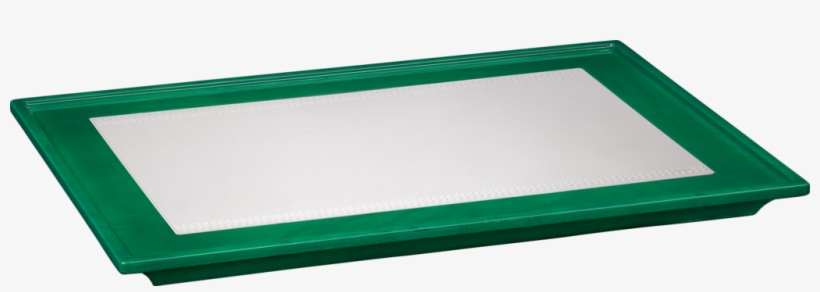 Large Green Tray With Art Deco Motif Emerald Green - Wood, transparent png download