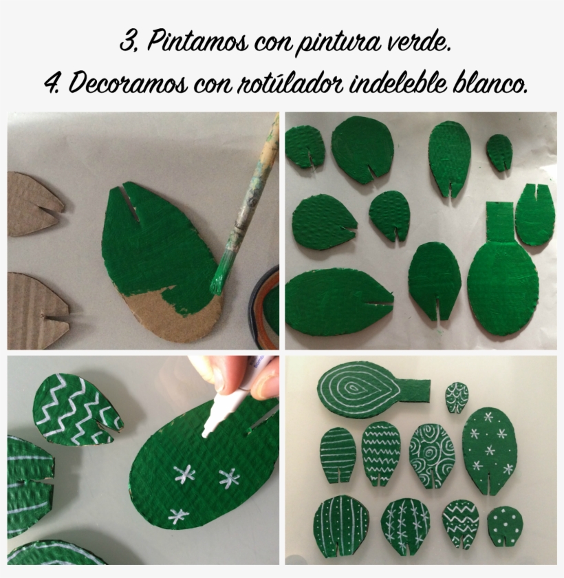 Make These Cactus Too With Easy To Follow Instructions - Tree, transparent png download