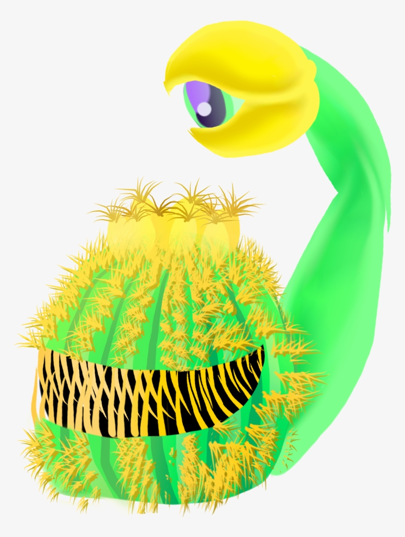 It's Funny How Most Cacti Creatures Tend Towards Being - Illustration, transparent png download