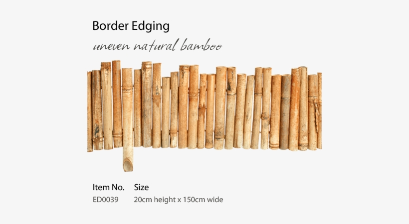 Uneven Natural Bamboo - Garden Bamboo Png, transparent png download
