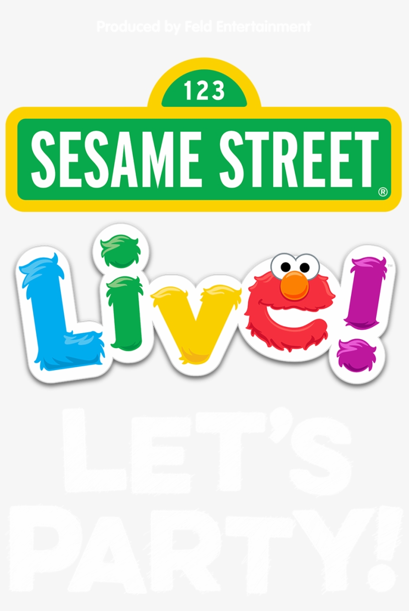Sesame Street Live Let's Party Is Coming To The Fox - Sesame Street Sign, transparent png download