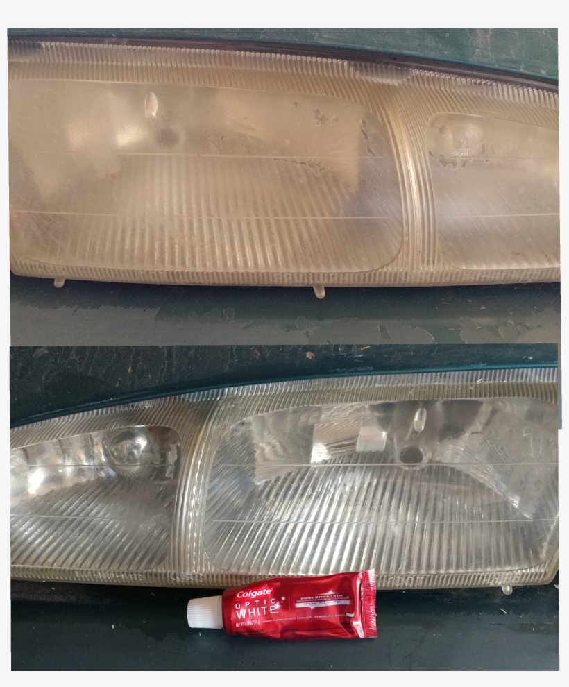 Colgate Toothpaste Cleared Up My Yellow And Fogged - Gas, transparent png download