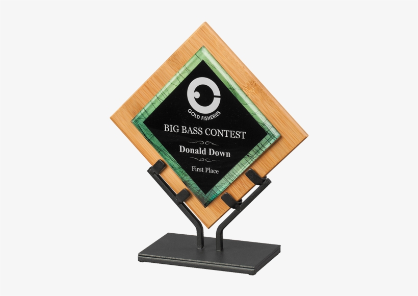 Colored Acrylic Bamboo Award - Acrylic Paint, transparent png download