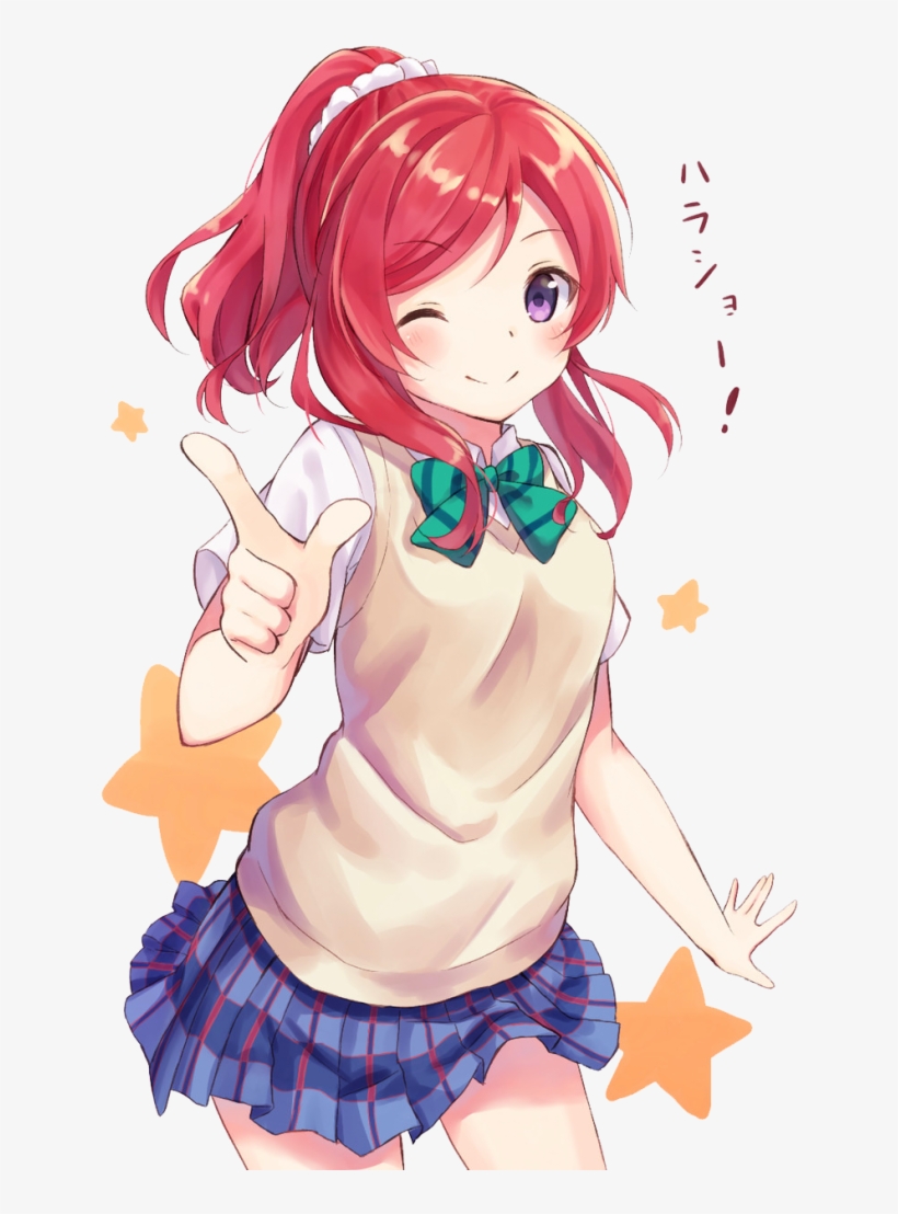 Nishikino Maki Long Hair, transparent png download