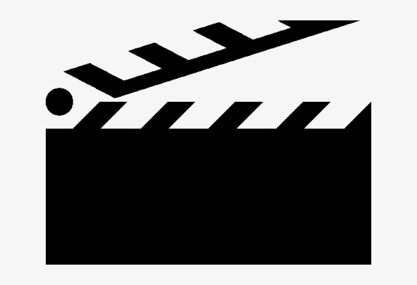 Clapperboard Clipart Video - Claquetas De Cine Png, transparent png download