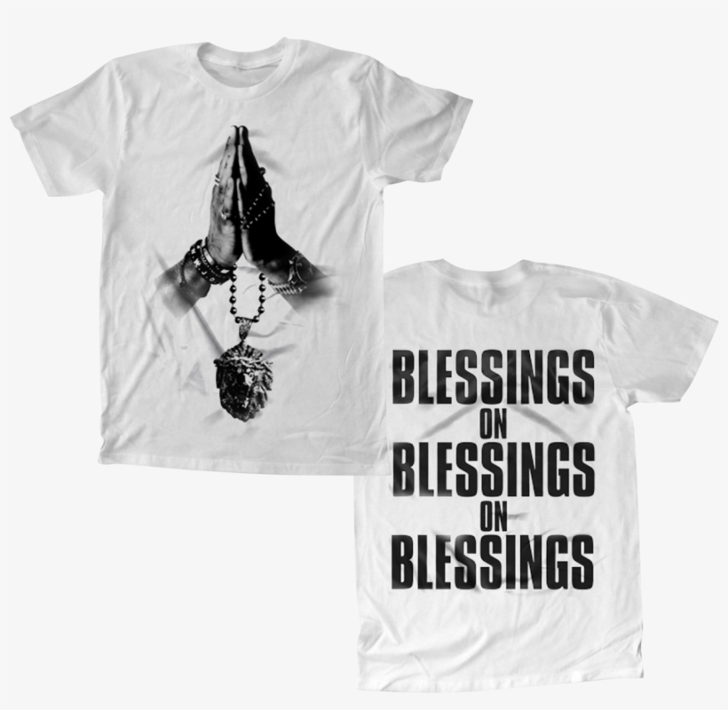Big Sean Blessings T-shirt - Seabird, transparent png download