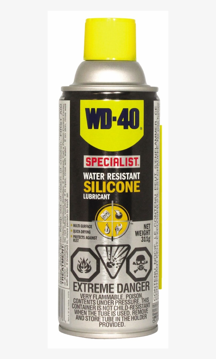 Wd-40® Specialist™ High Performance White Lithium Grease - Wd 40 Silicone, transparent png download